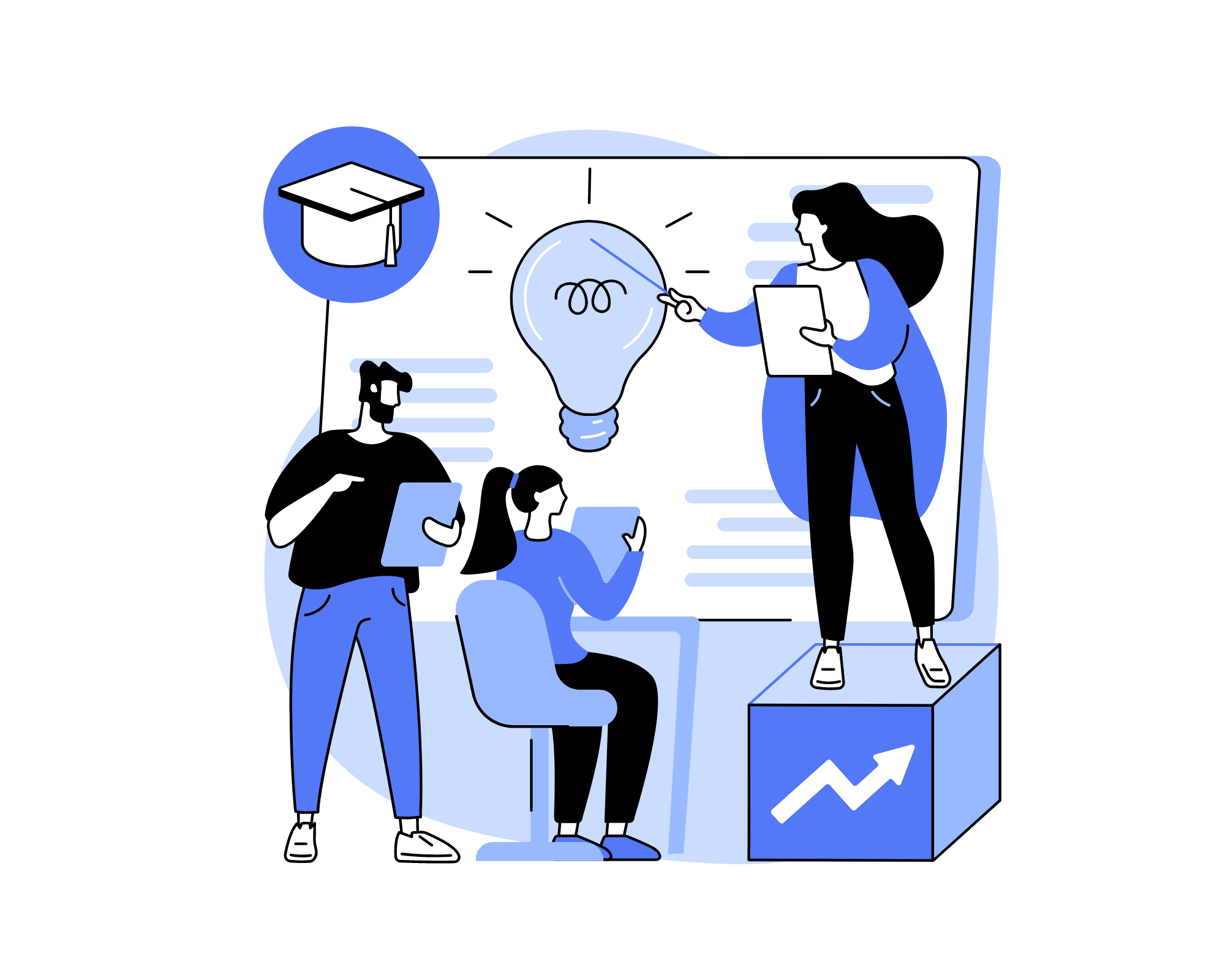 Professional teacher content mage